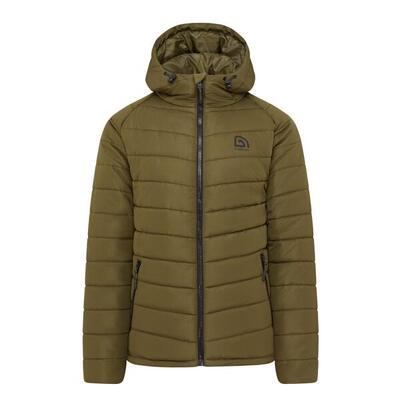 Thermische hooded down jacket trakker core