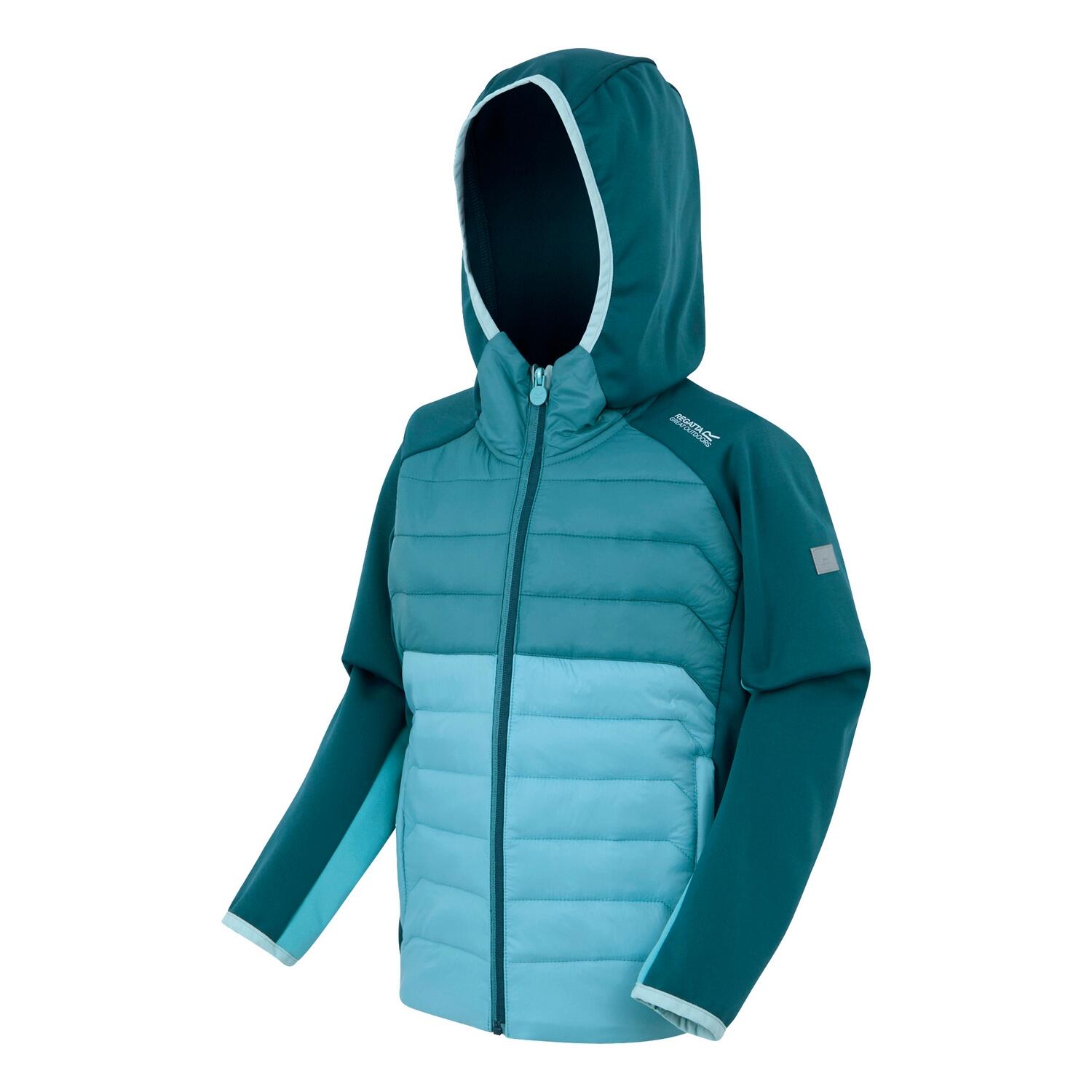 Veste Hybride KIELDER Enfant (Bleu Marocain / Bleu Gris / Bleu De Gris) 3/5
