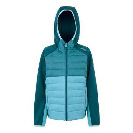 Veste Hybride KIELDER Enfant (Vanille Clair / Pêche Foncée)