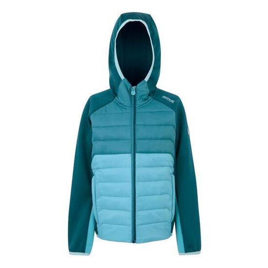 Veste Hybride KIELDER Enfant (Bleu Marocain / Bleu Gris / Bleu De Gris)