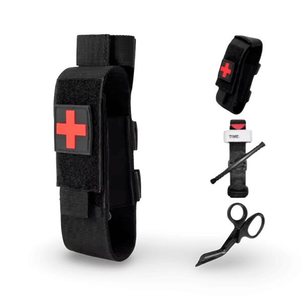 Inuitz - Garrot De Premiers Secours Avec Ciseaux Et Étui Inuitz - Kit De Survie - No Size - Decathlon