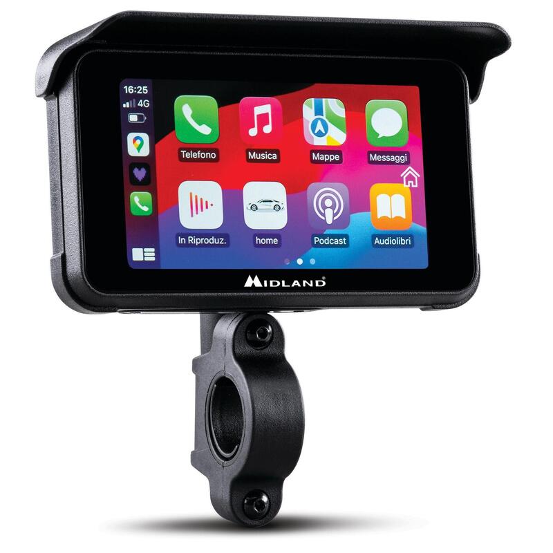 Unisex Moto Afișaj Midland BikePlay Guardian CarPlay Android Auto