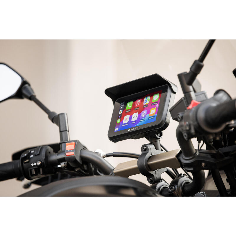 Unisex Moto Afișaj Midland BikePlay Guardian CarPlay Android Auto