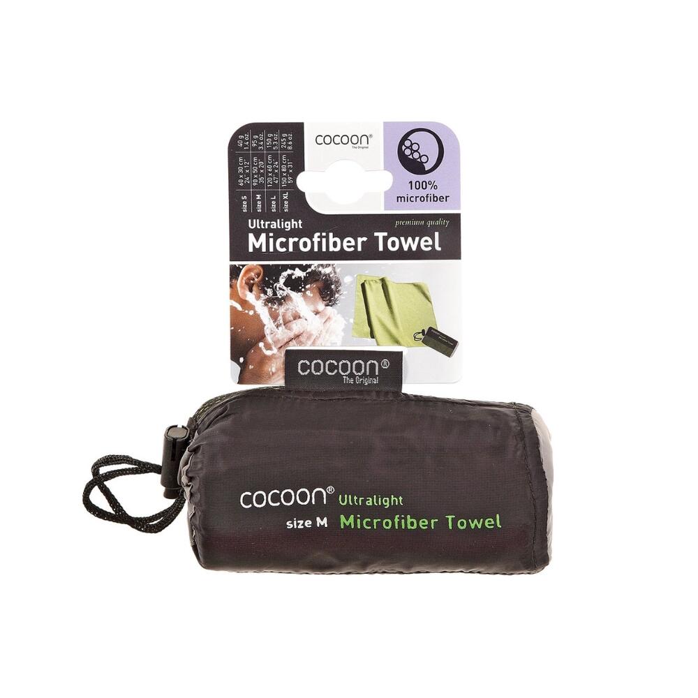 Serviette Microfibre Cocoon Ultralight Medium Manatee Grey 2/3