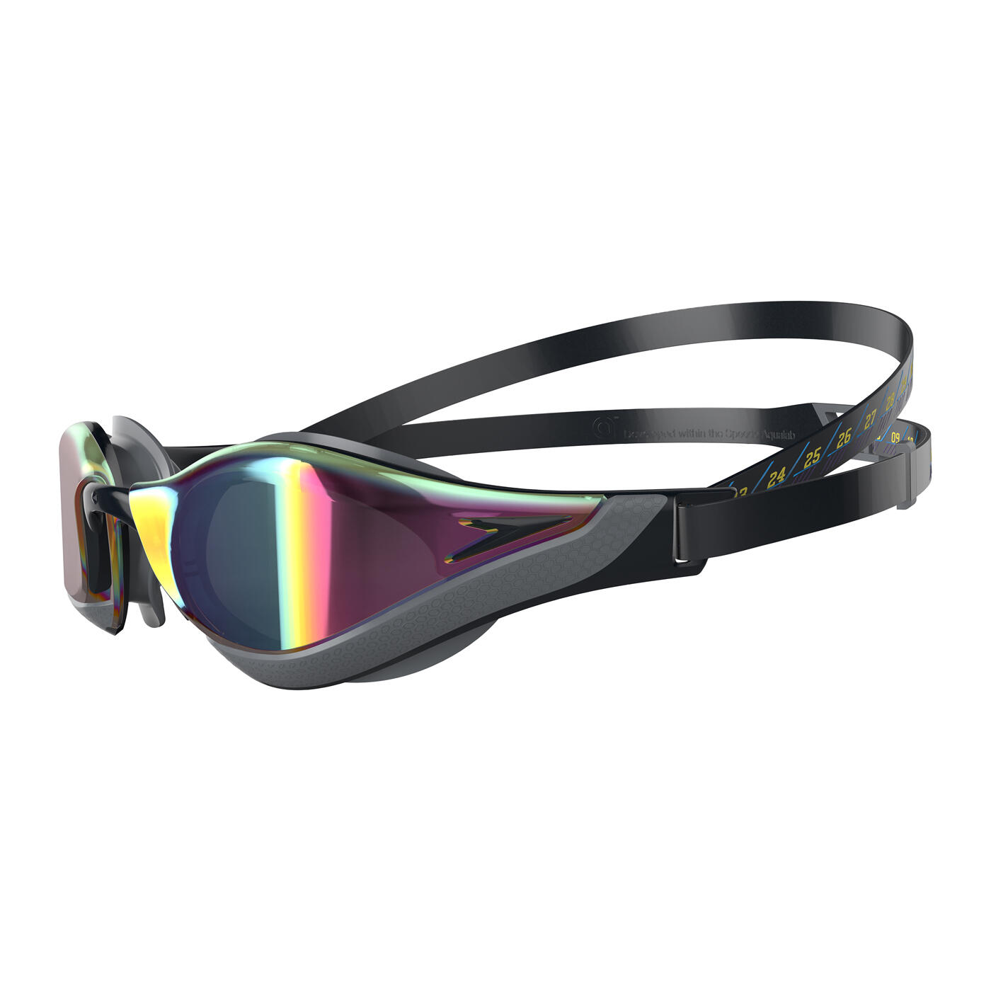 Lunettes De Natation FASTSKIN PURE FOCUS (Noir / Gris / Rubis) 3/3