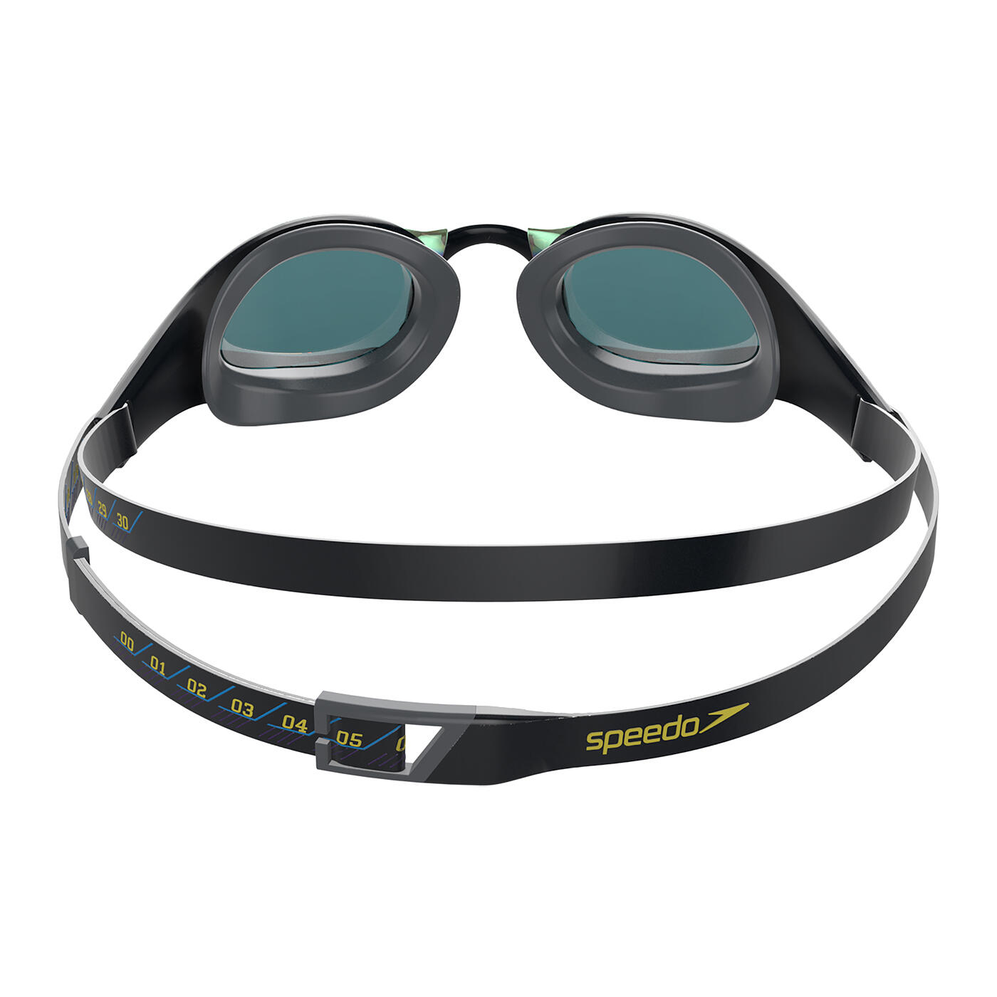 Lunettes De Natation FASTSKIN PURE FOCUS (Noir / Gris / Rubis) 2/3