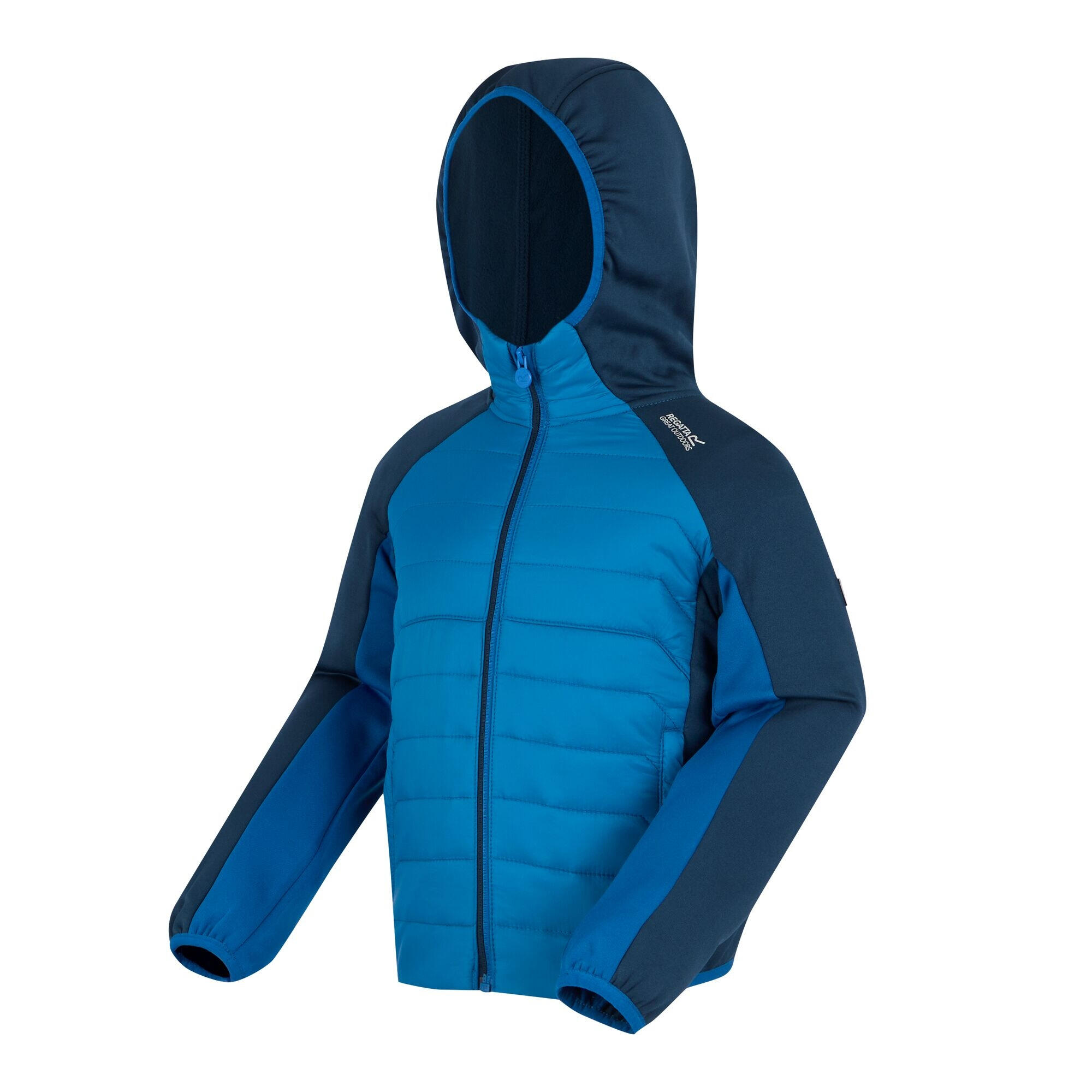 Giacca Ibrida Bambini Regatta Kielder IX Moonlight Denim Snorkel Blue 3/5