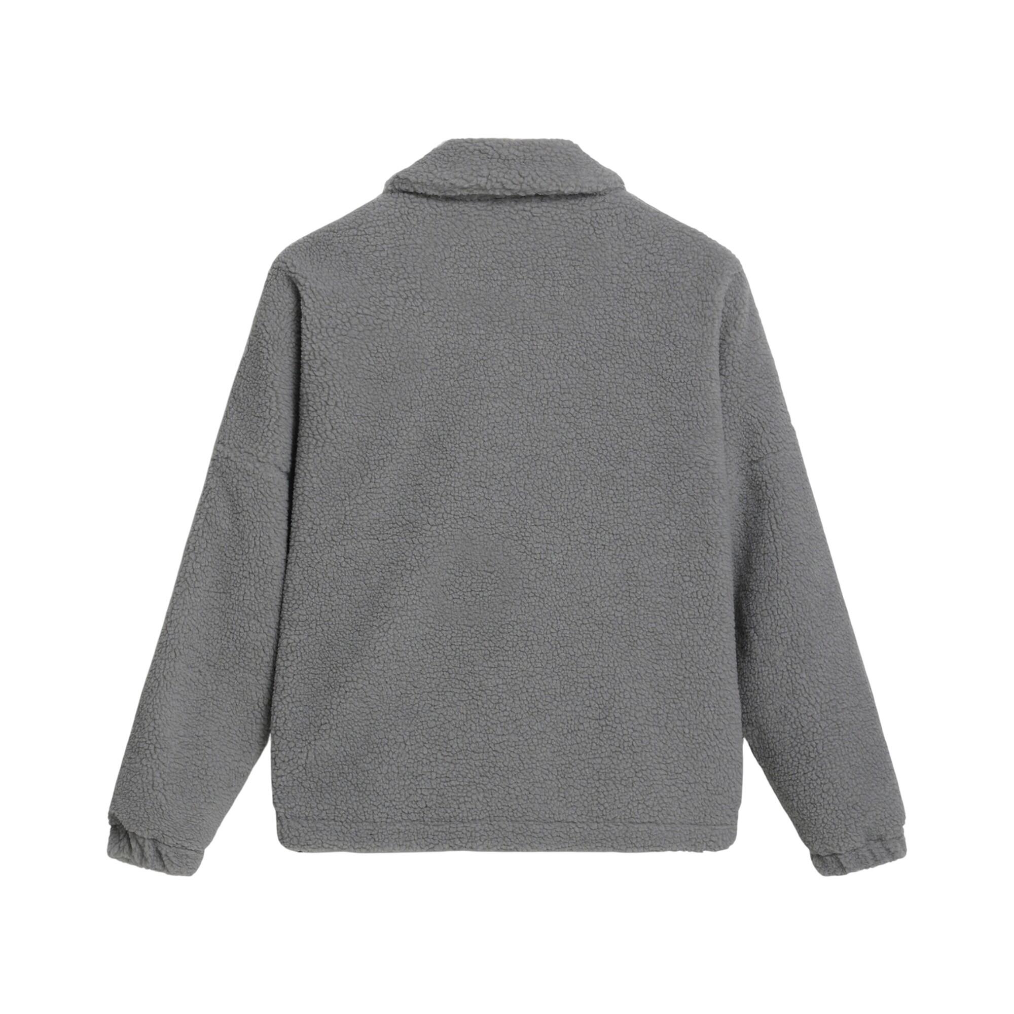 Giacca Da AllenatorePile Uomo Umbro Nebbia Del Porto Grigio Definitivo 2/2