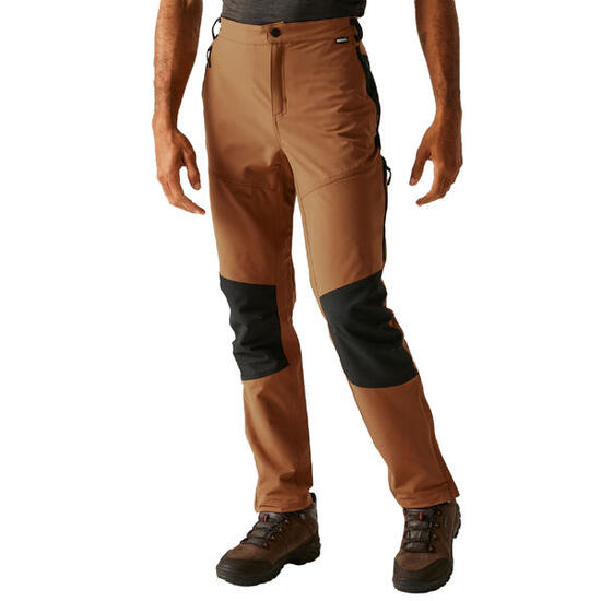 Pantalon De Randonnée QUESTRA Homme (Marron / Noir)