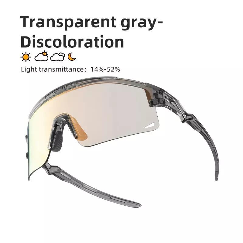 Ochelari ciclism ROCKBROS unisex, lentilă gri anti-UV.