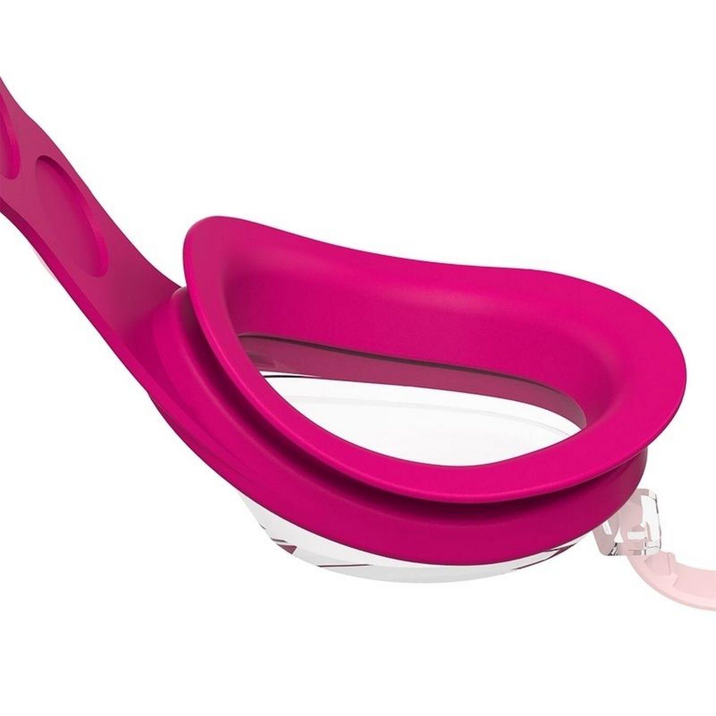 Lunettes De Natation SEA SQUAD Enfant (Corail Clair / Rose Électrique / 3/4