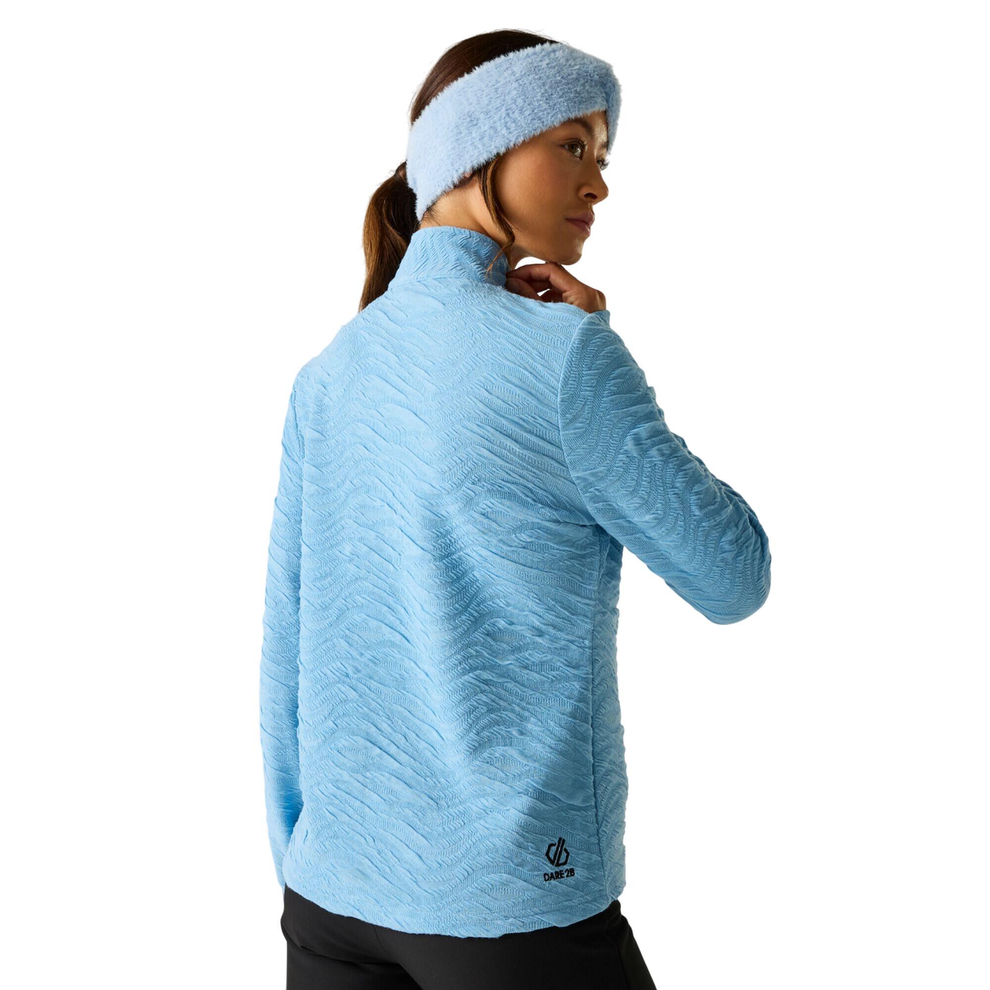 Haut De Sport Motif/style Matelassé GLAMOURIZE Femme (Bleu Pâle) 4/5