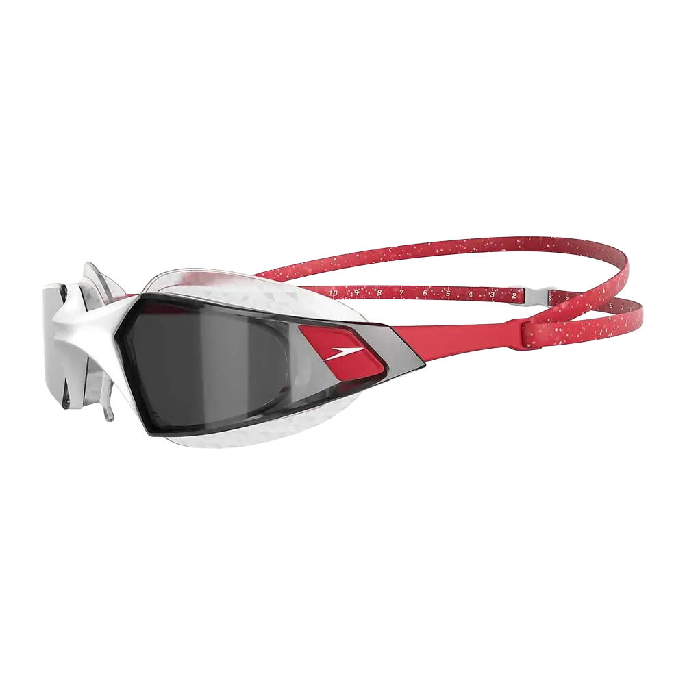 Lunettes De Natation AQUAPULSE PRO Adulte (Rouge / Blanc / Gris Clair) 3/3