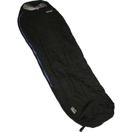 Nibba Compact Travel sac de couchage momie – noir – 80x230x45 cm