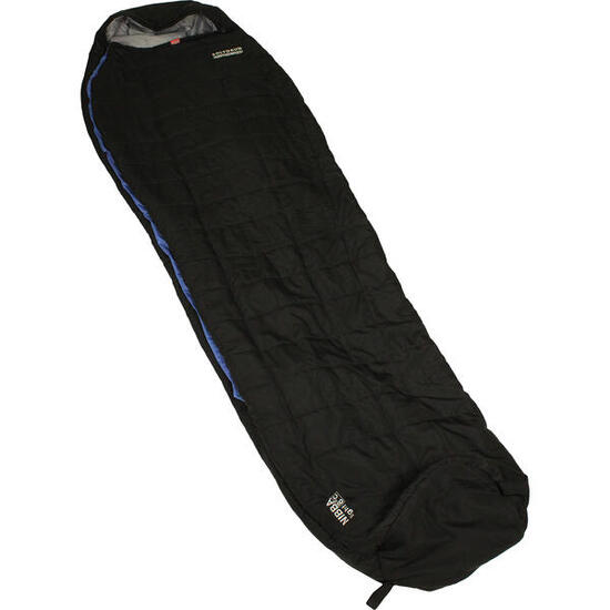 Nibba Compact Travel sac de couchage momie – noir – 80x230x45 cm