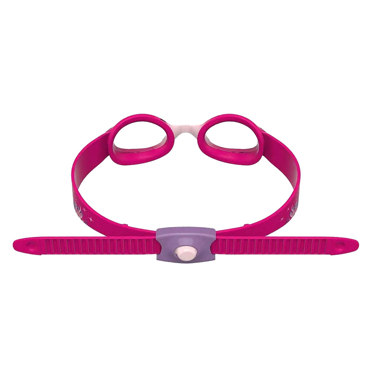 Lunettes De Natation ILLUSION Enfant (Corail Clair / Rose Électrique / 2/3
