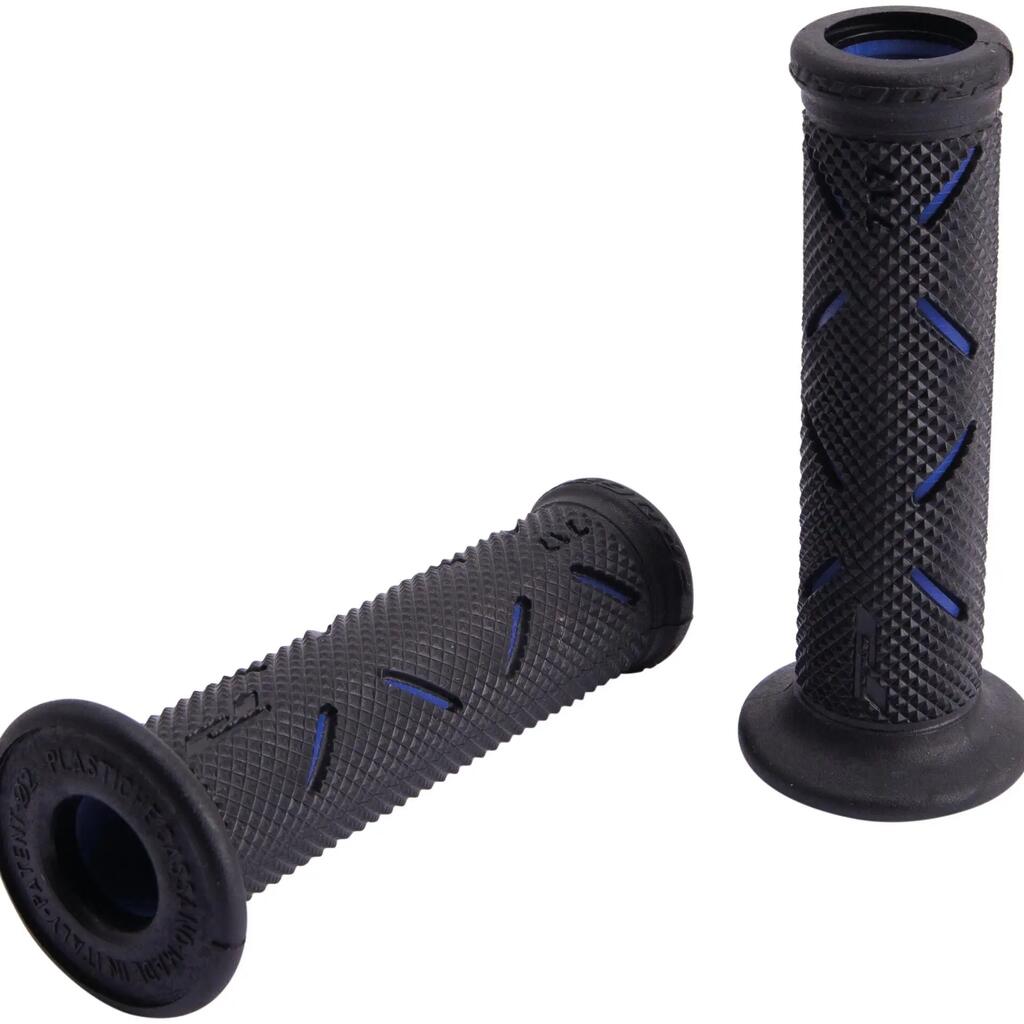PROGRIP 717 Rubber Handle Grip, 122 mm, Blue/Black, Open.