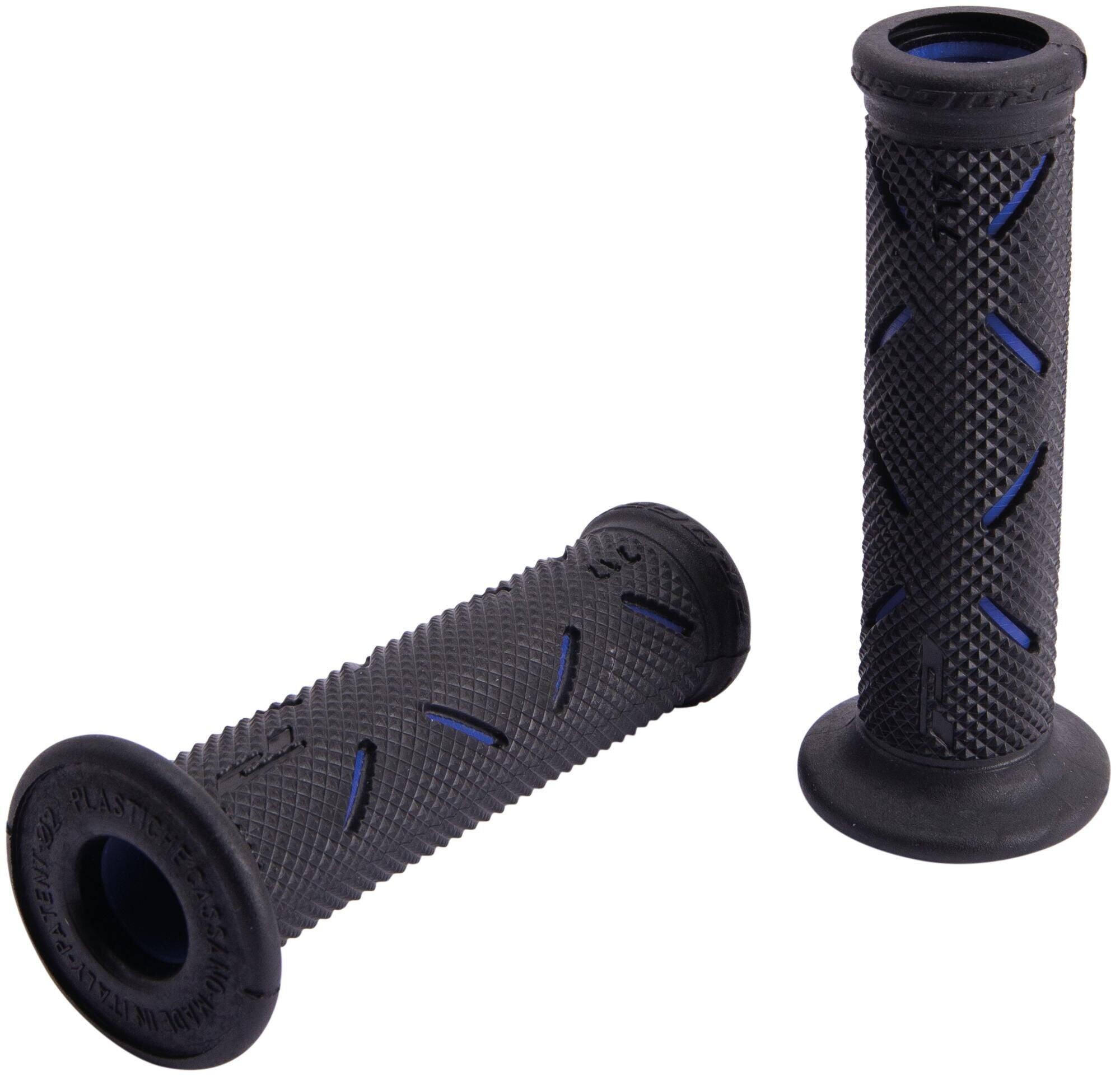PROGRIP 717 gumowe chwyty 122 mm czarny/niebieski