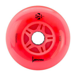 LUMINOUS Roue Inline 100mm/85A Rouge Rouge [x3]