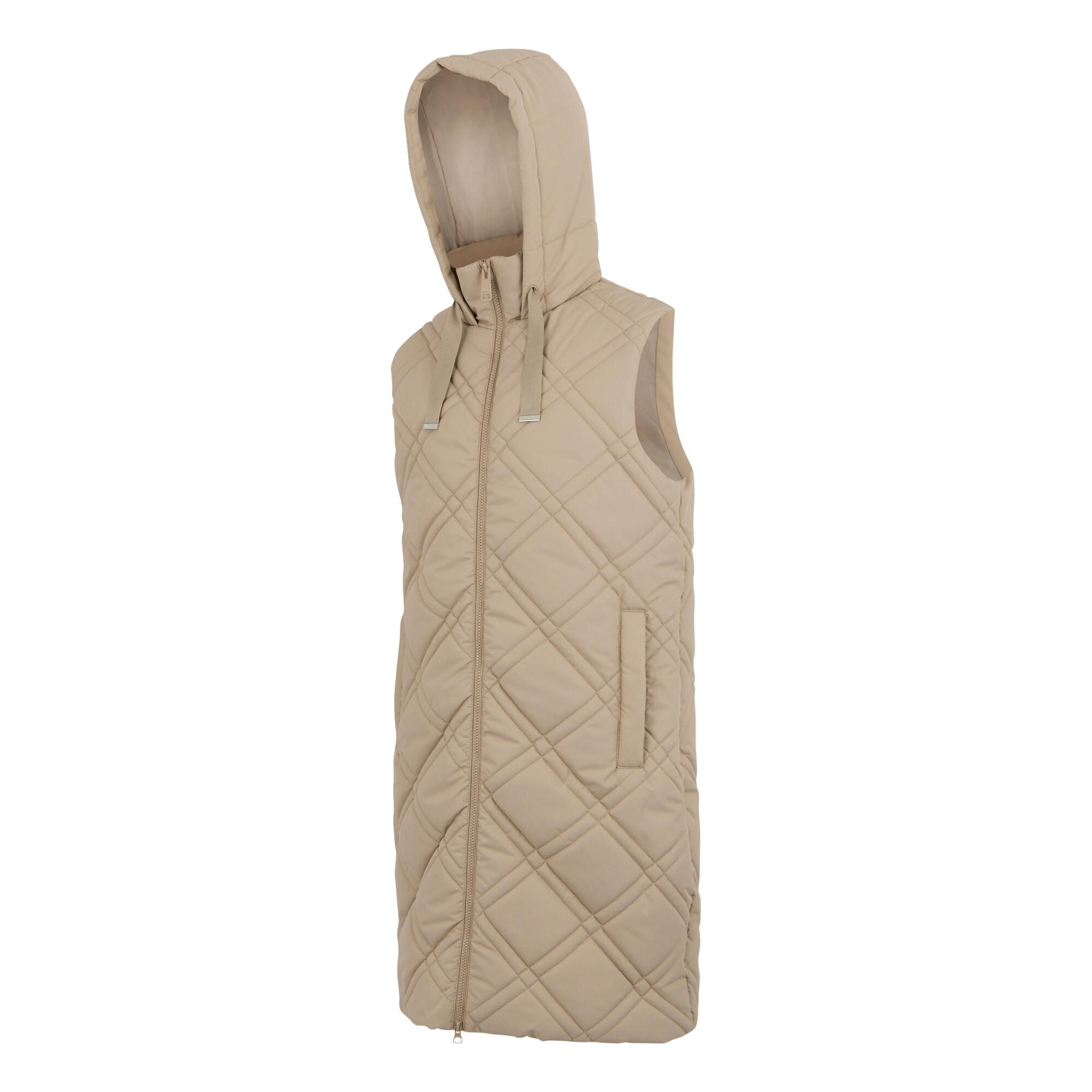 Colete comprido Rurietta para senhora/senhora (Taupe Bege) 3/5