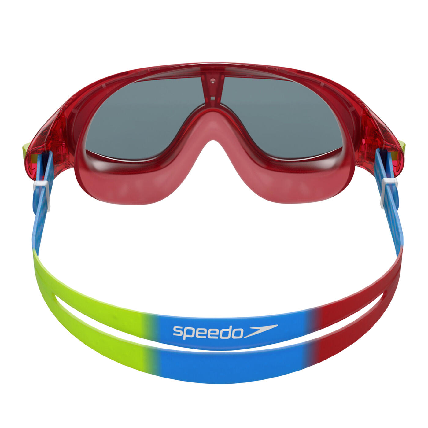 Occhialini Da Nuoto Bambini Speedo Rift Rosso Lava Blu Giappone Fumo 2/3