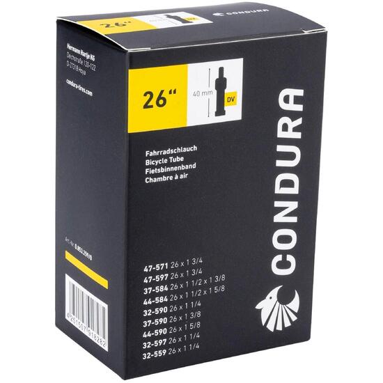 Wewnętrzna Dętka 26" Condura DV40 32/47-559/597 do Rowerów