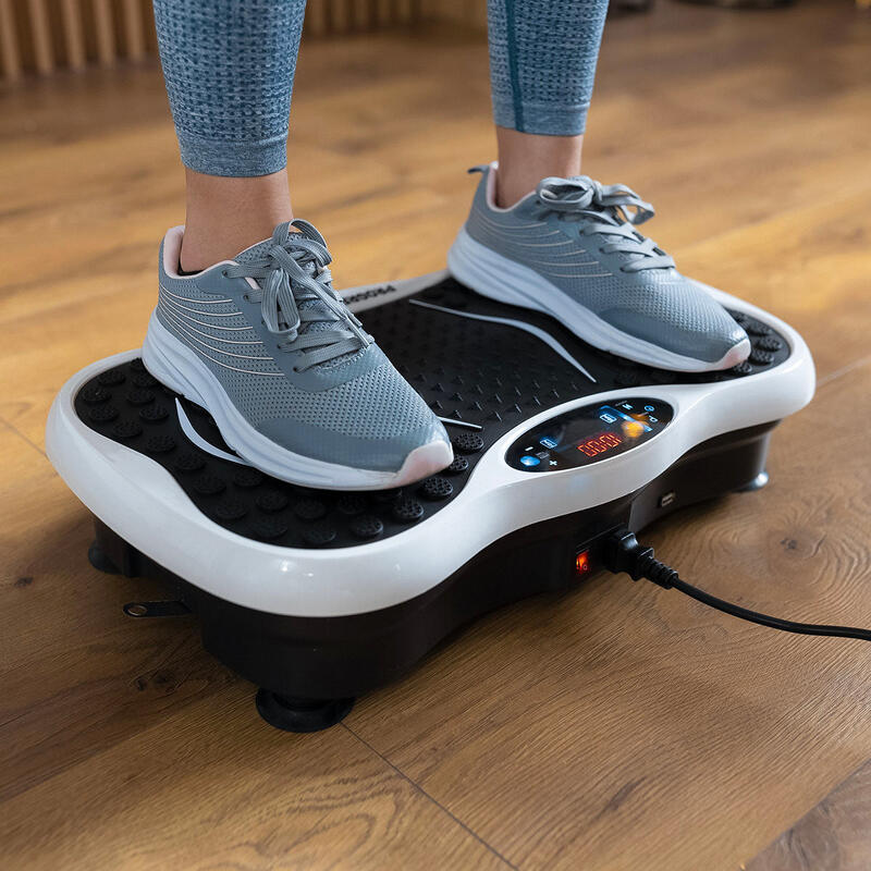 Aparat vibromasaj PROGRESSIVE UltraFit + 5 accesorii - Alb