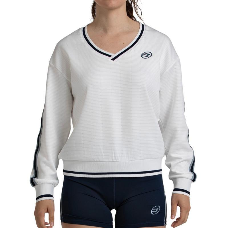 BULLPADEL TRAISER Blanco Mujer (Sudadera) 5/7