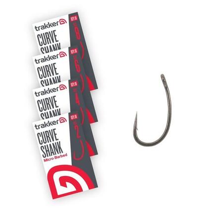 Hameçon Trakker Curve Shank TPx5x5 Micro Barbed (x10)