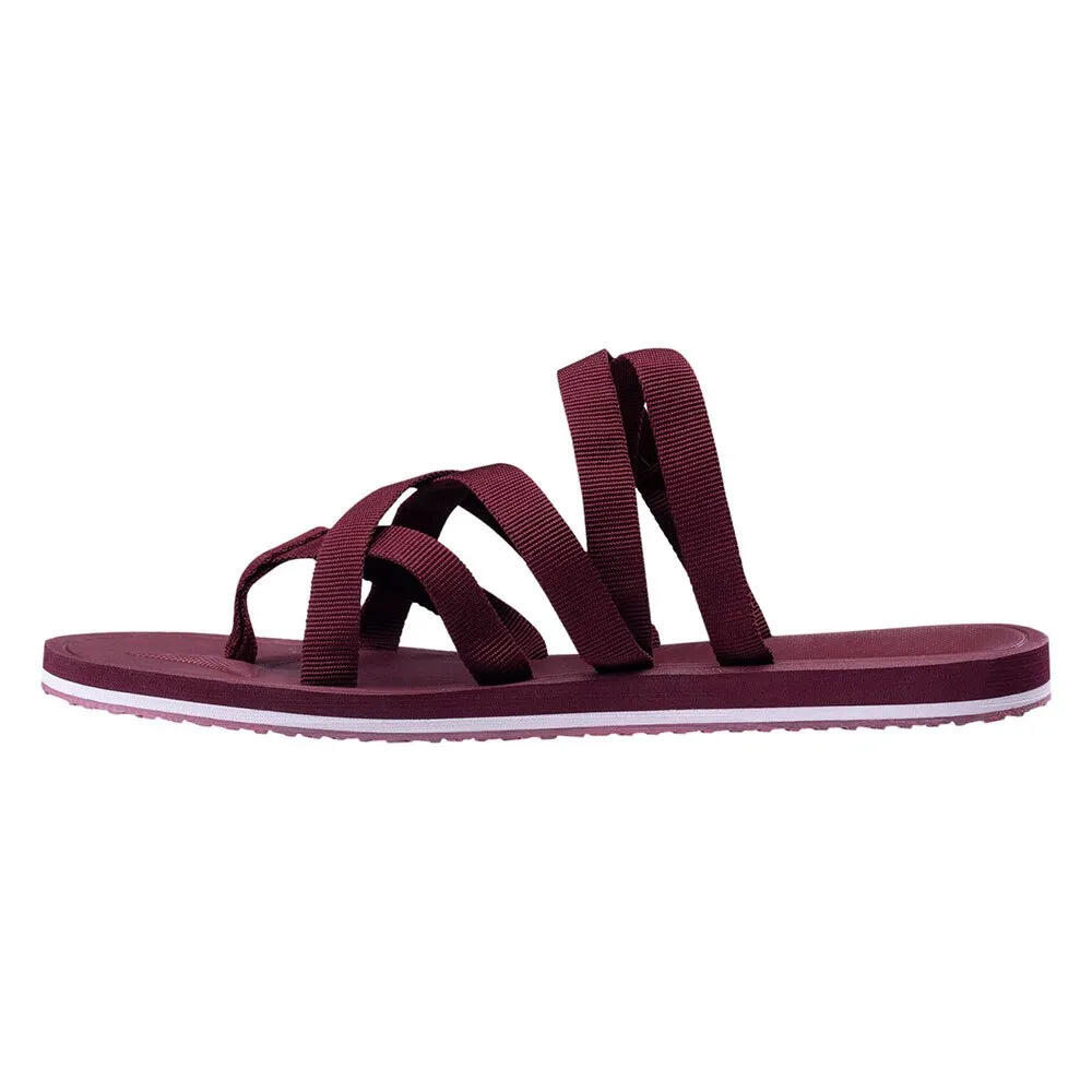Tongs PIMA Femme (Crème / Bordeaux) 2/6