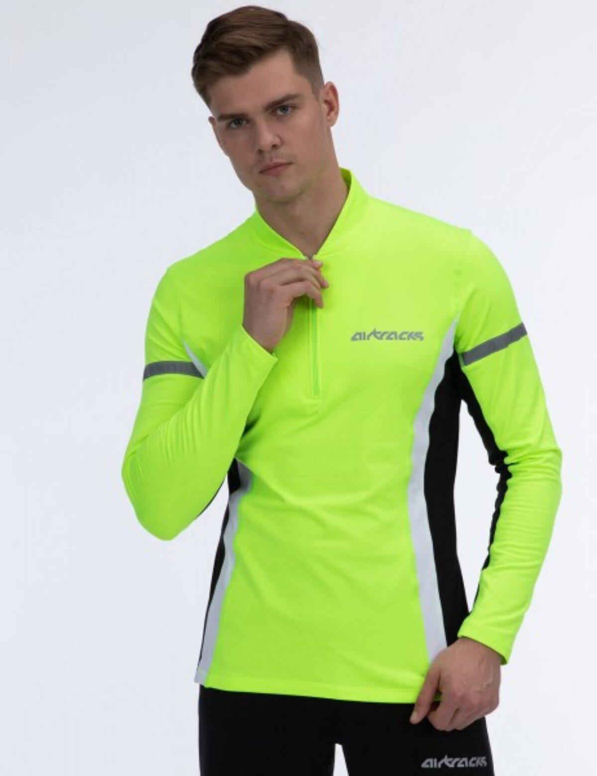 Herren Winter Fleece Thermallaufset (2-tlg.) Laufshirt Langarm + Laufhose Lang 4/4