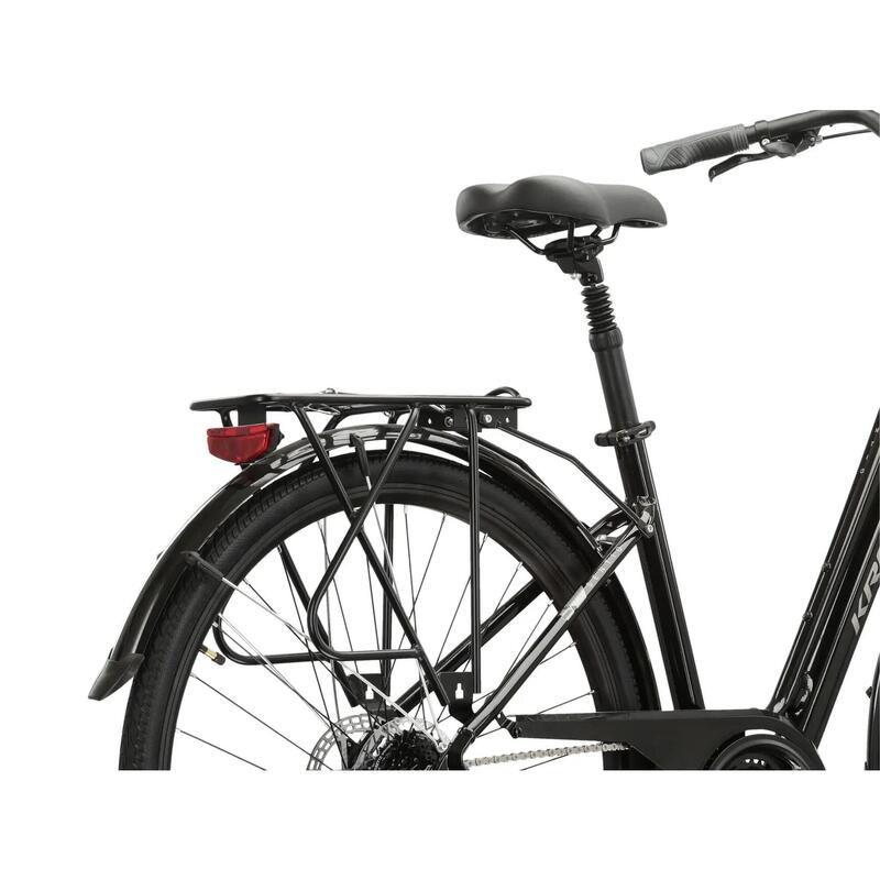 Bicicletă de oraș KROSS Sentio 3.0, roată 28\", cadru 20\", neagră.