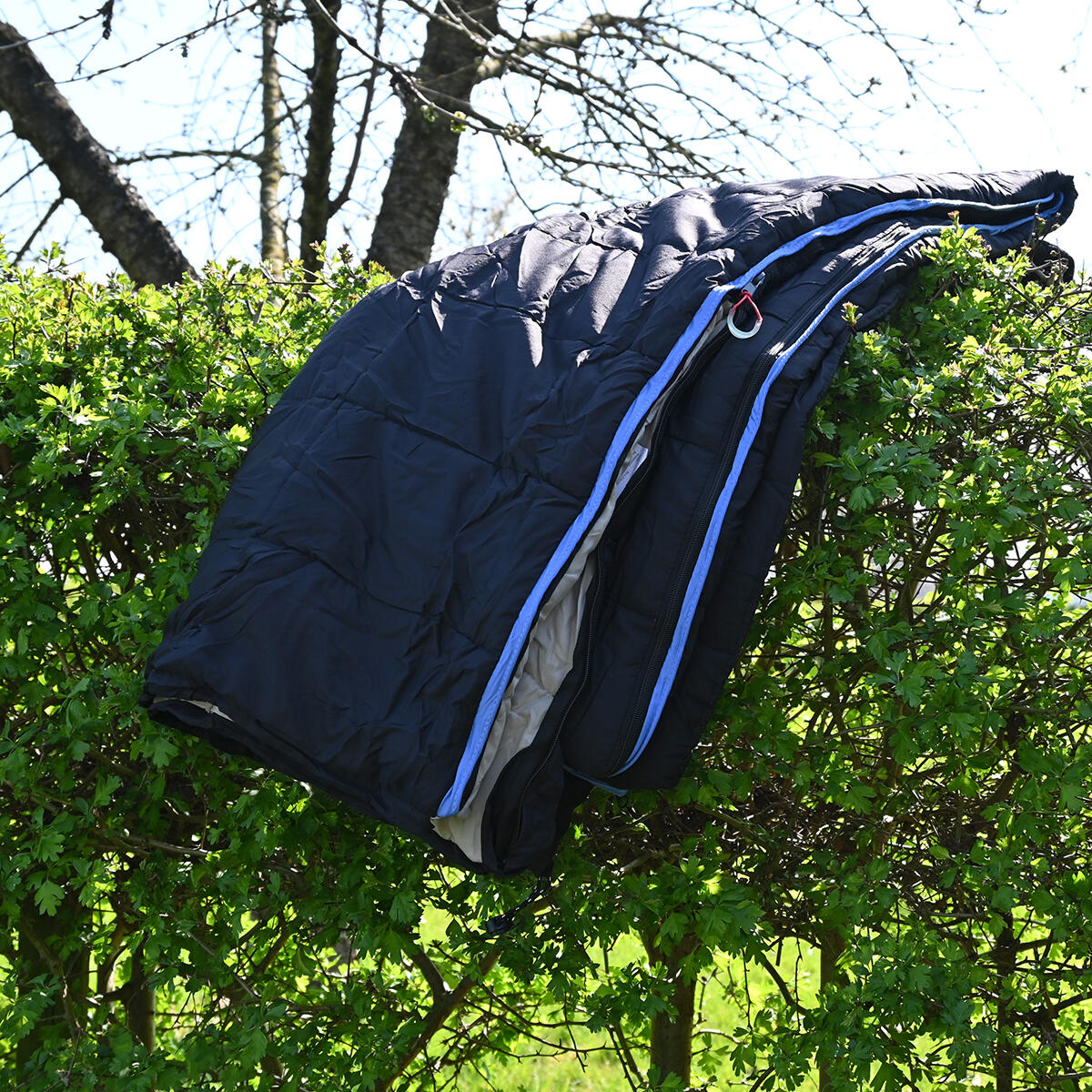 Gapa Compact Travel Schlafsack - Schwarz - 80x210 cm 7/7