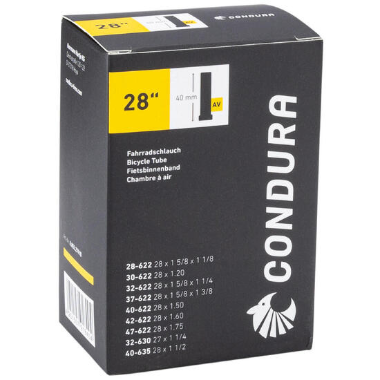 Wewnętrzna dętka Condura 28" - model av40 28/47-622/635