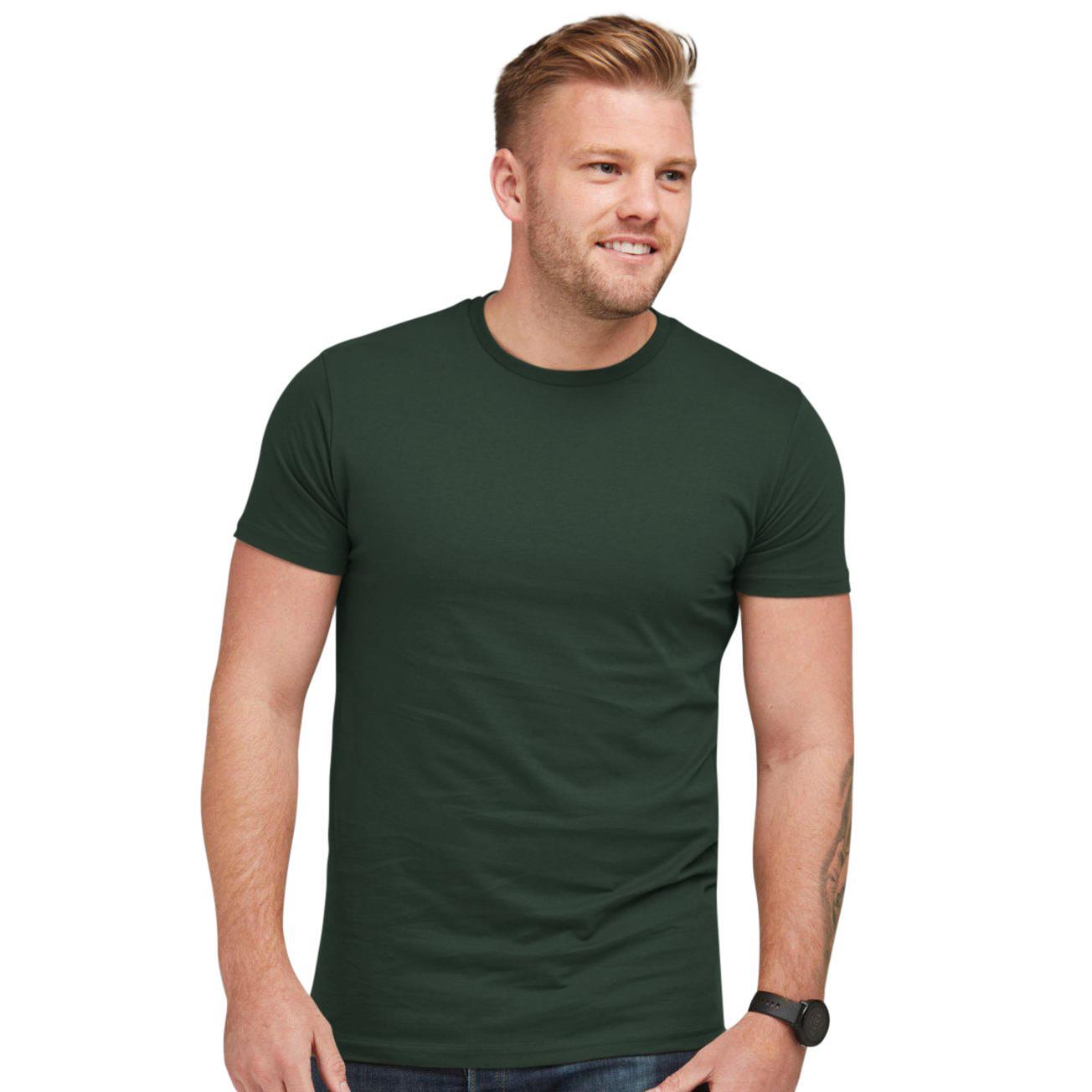 Camiseta Perfect Print para hombre Verde botella 2/2