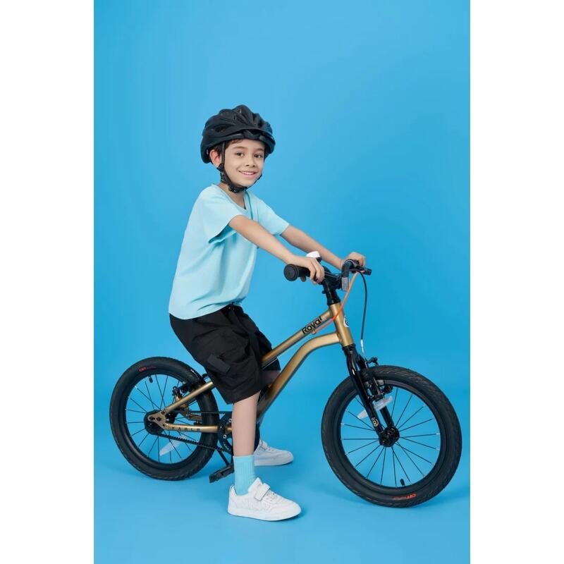 Bicicletă pentru copii Royal Baby Kable-Belt, 16 inch, albastru.