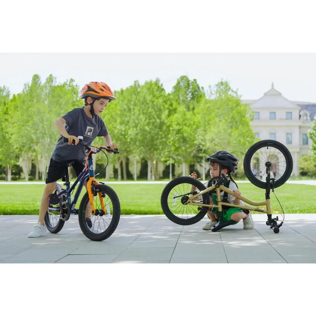 Bicicletă pentru copii Royal Baby Kable-Belt, 16 inch, albastru. 5/6