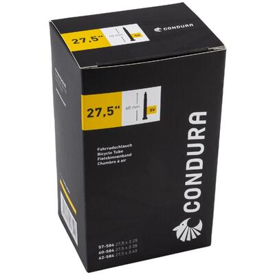 Wewnętrzna dętka Condura 27,5 cala SV60 57/62-584 - Idealna do jazdy miejskiej