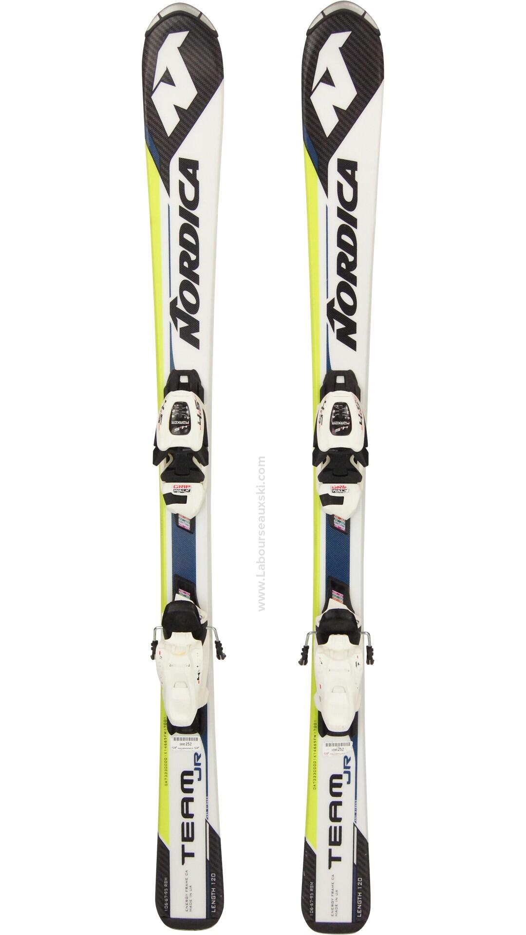 Reconditionné - NORDICA TEAM JR + JR 7.0 - Très bon état 2/7