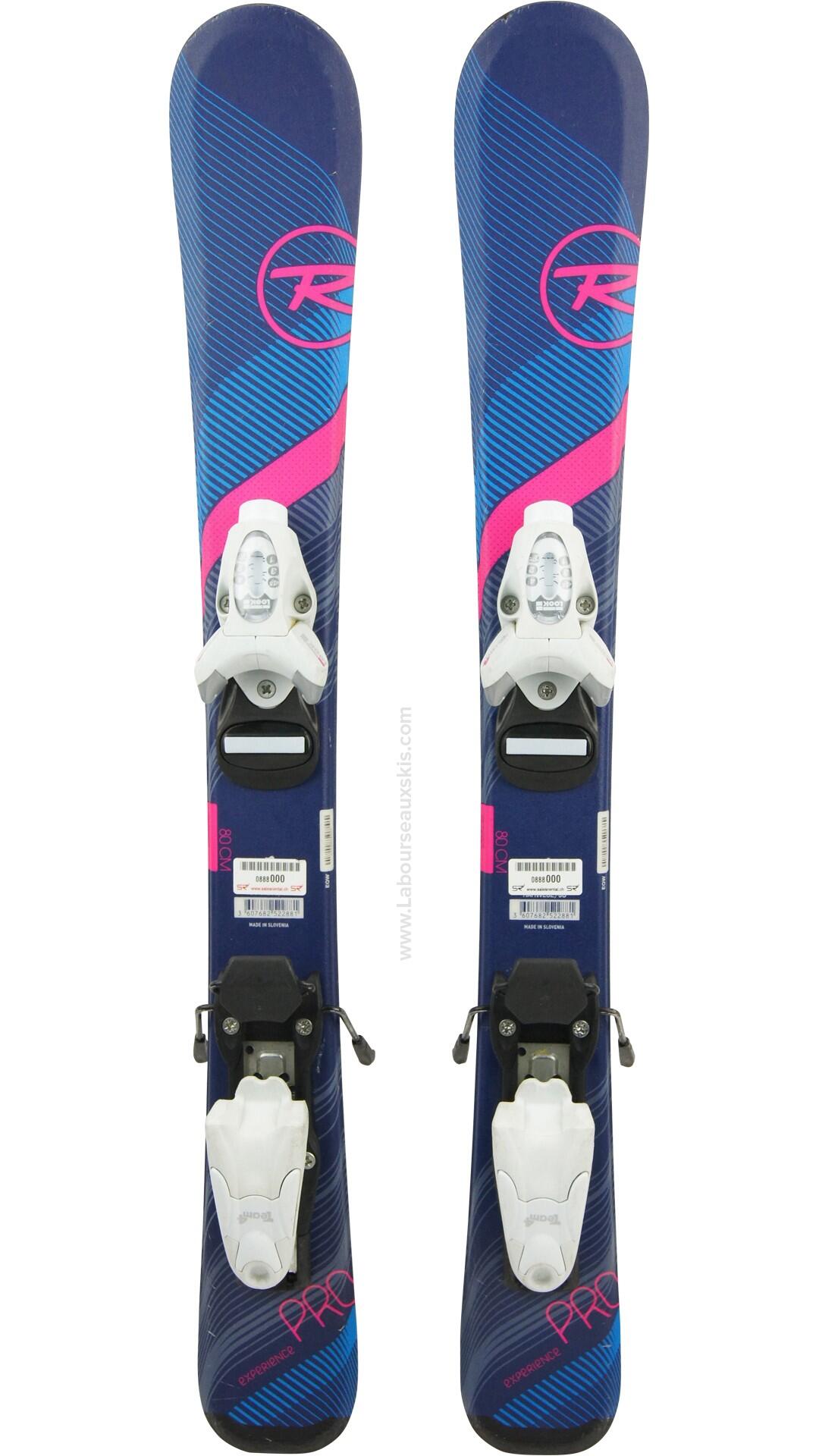 Reconditionné - ROSSIGNOL EXPERIENCE PRO W KID + TEAM 4 WHT - Très bon état 2/7