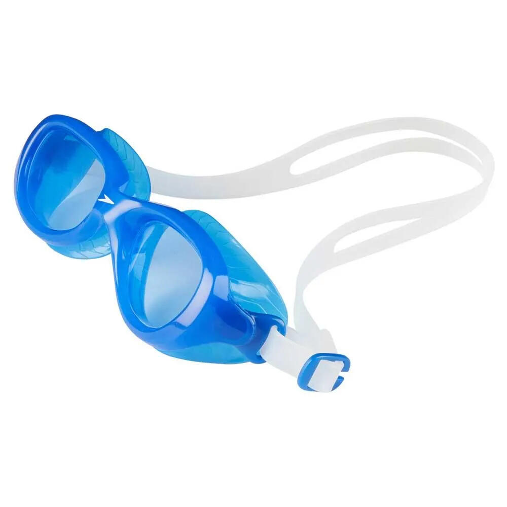Lunettes De Natation FUTURA CLASSIC Enfant (Transparent / Bleu Néon) 2/2