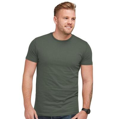 Maglietta A Maniche Corte Uomo SG Verde Militare
