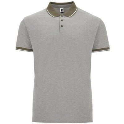 Heren bowie poloshirt (heide rood)