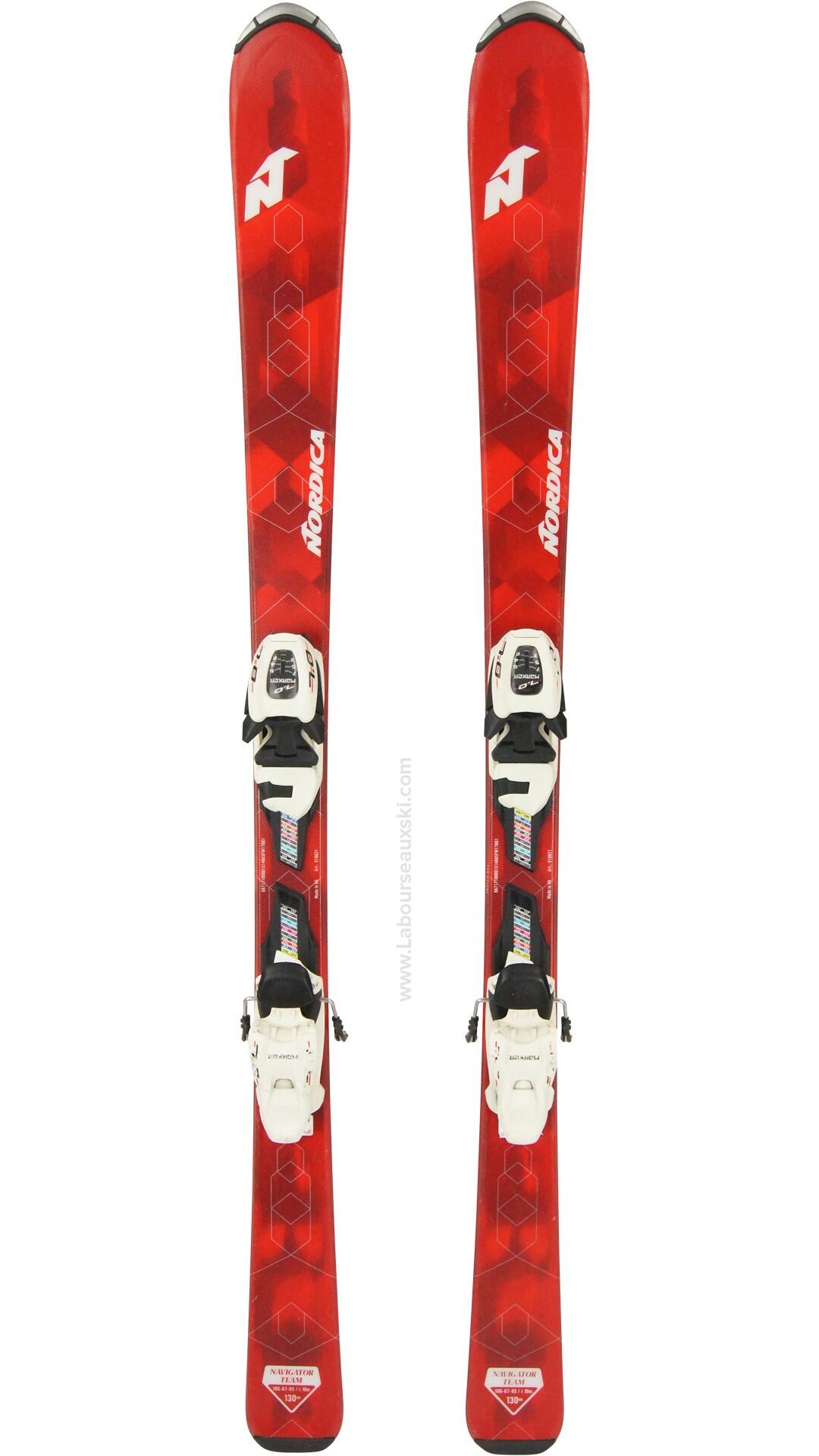Reconditionné - NORDICA NAVIGATOR TEAM + MARKER  JR 4.5 7.0 FDT - Très bon état 2/7