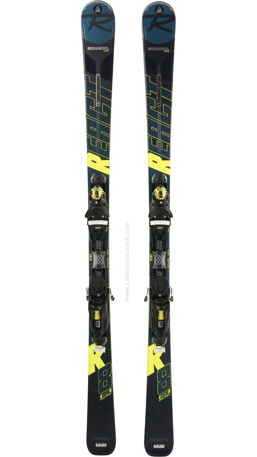Reconditionné - ROSSIGNOL REACT R8 HP + LOOK KONNECT NX12 - Très bon état 2/7