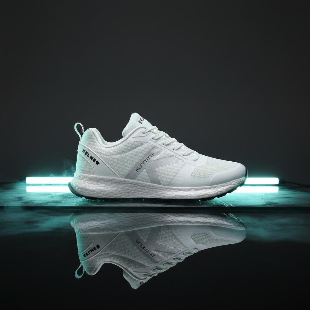 Kelme Zapatillas Running K-rookie Blanco Aqua Unisex 6/7
