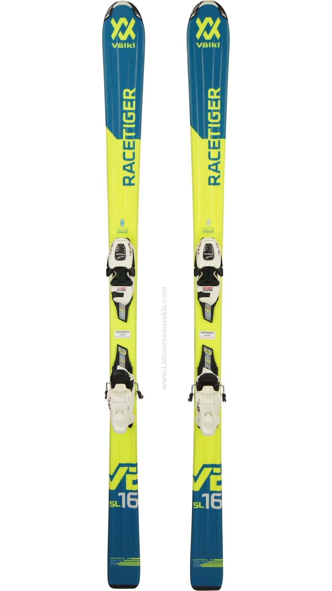 Reconditionné - VOLKL RACETIGER SL JR MARKER MOTION 4.5 ou 7.0 - Très bon état 4/7