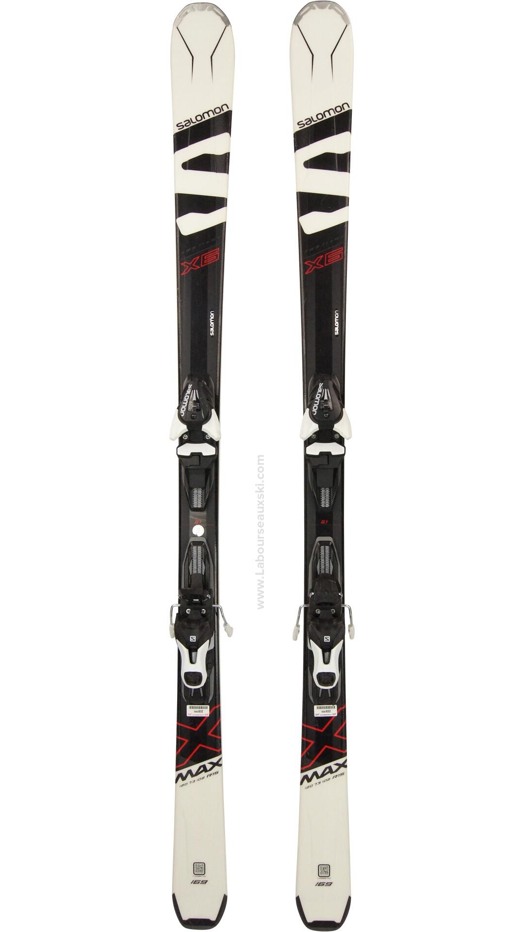 Reconditionné - SALOMON X-MAX X6 + FIX MERCURY 11 - Très bon état 3/7