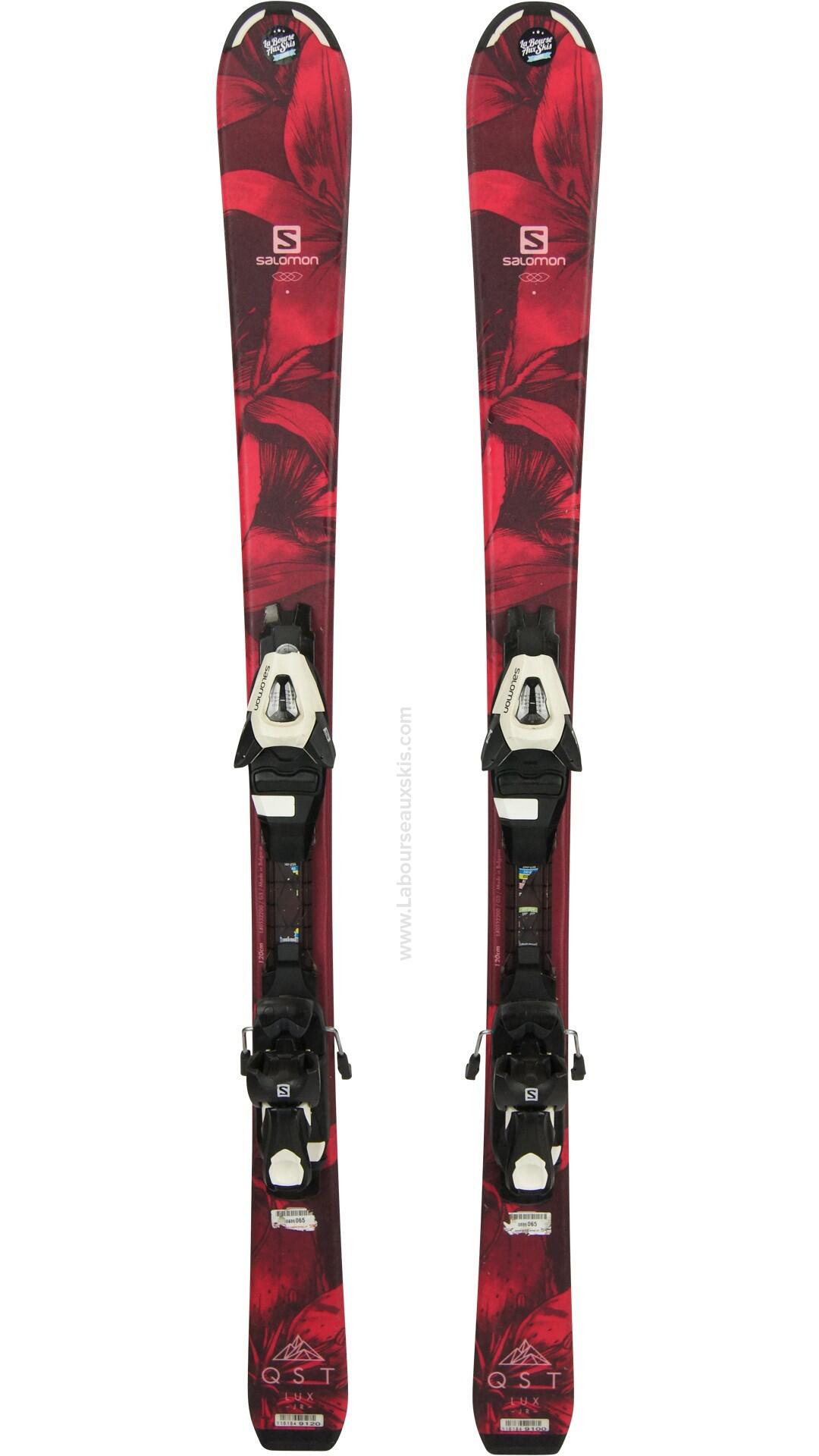 Reconditionné - SALOMON QST LUX JR S + SALOMON C5 - Très bon état 2/7