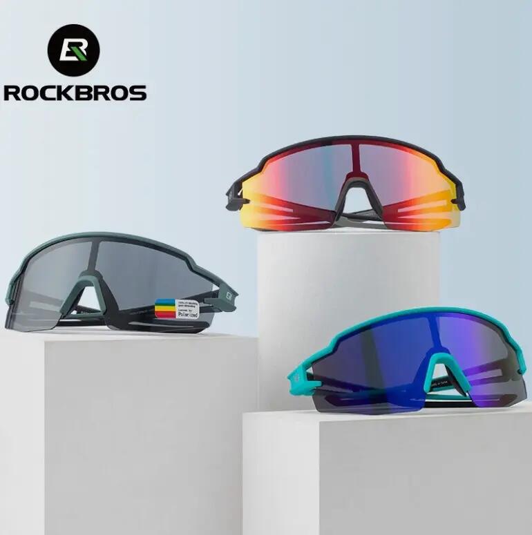 ROCKBROS Ochelari ciclism polarizați UV400, albastru. 3/3